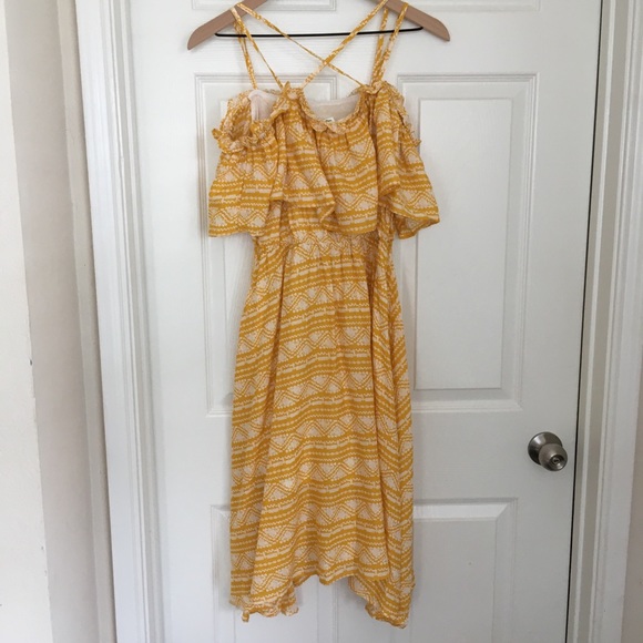 Bohemian Yellow Dress - Picture 3 of 6